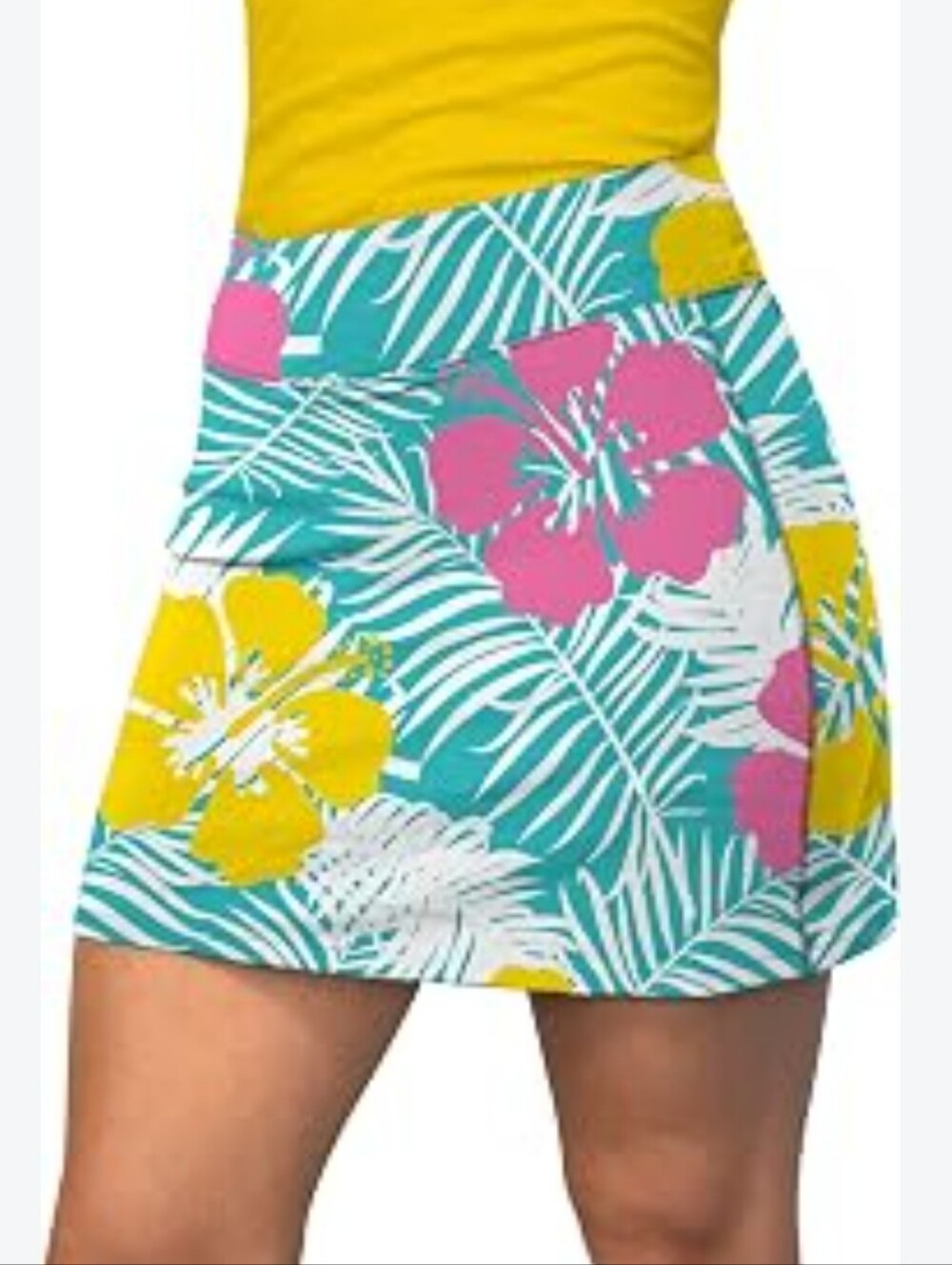 Loudmouth Golf Classic Skort Skirt tropical "Castaway" Size Small